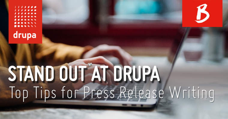 Stand out at drupa 2024 - top tips for press release writing